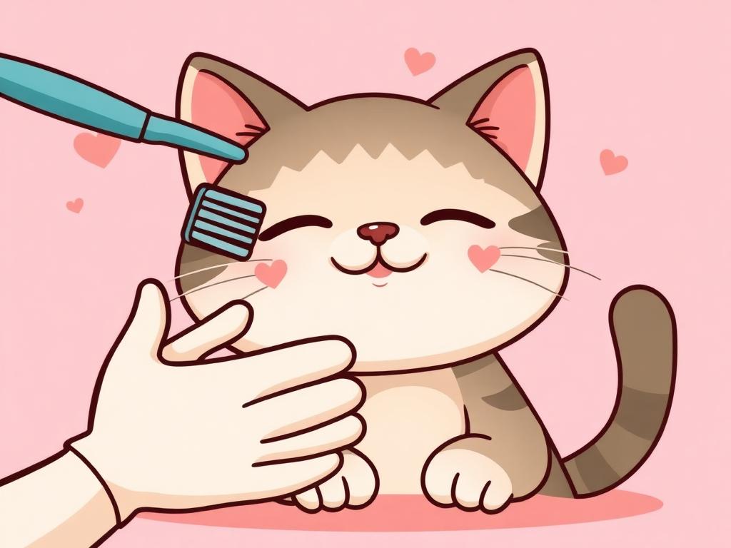 Cat care — gentle, calm and unhurried