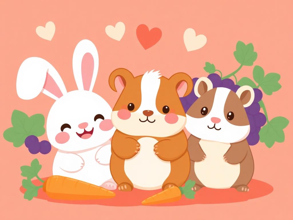 Small animals — rabbits, guinea pigs & hamsters welcome